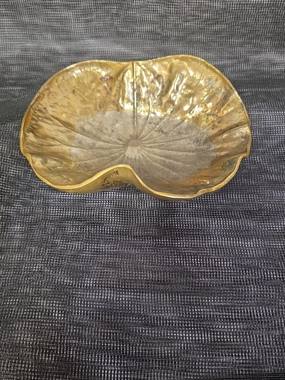 Solid Brass Lotus Leaf